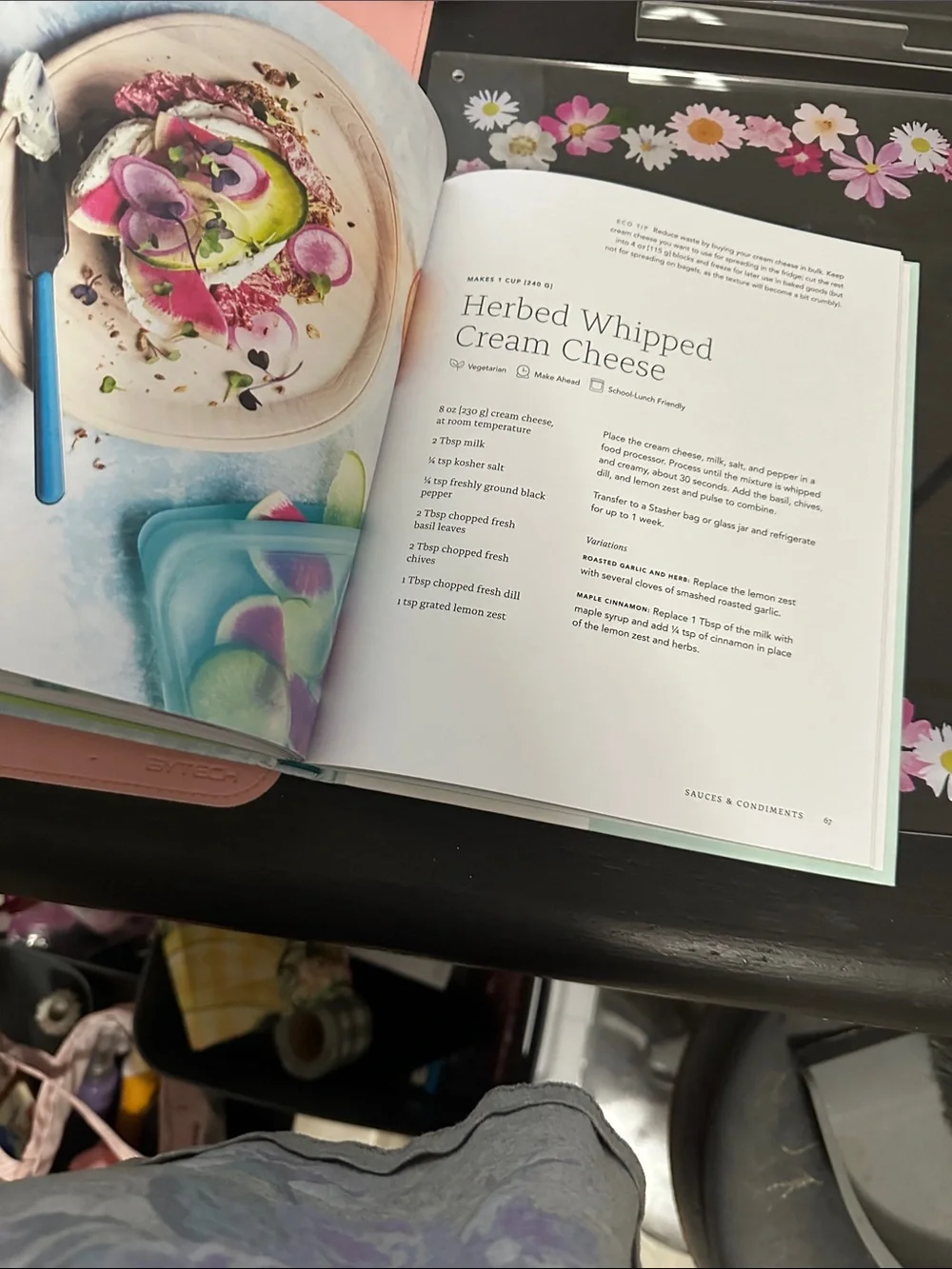 Hard cover Let’s Fix Lunch cookbook. NWT